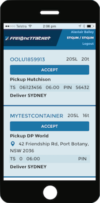 FreightTracker provide you a driver app